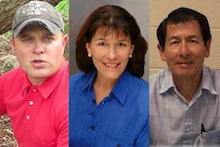 james leary, linda cox, and john yanagida